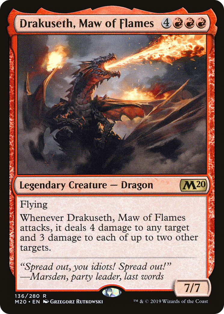 Drakuseth, Maw of Flames Card Image