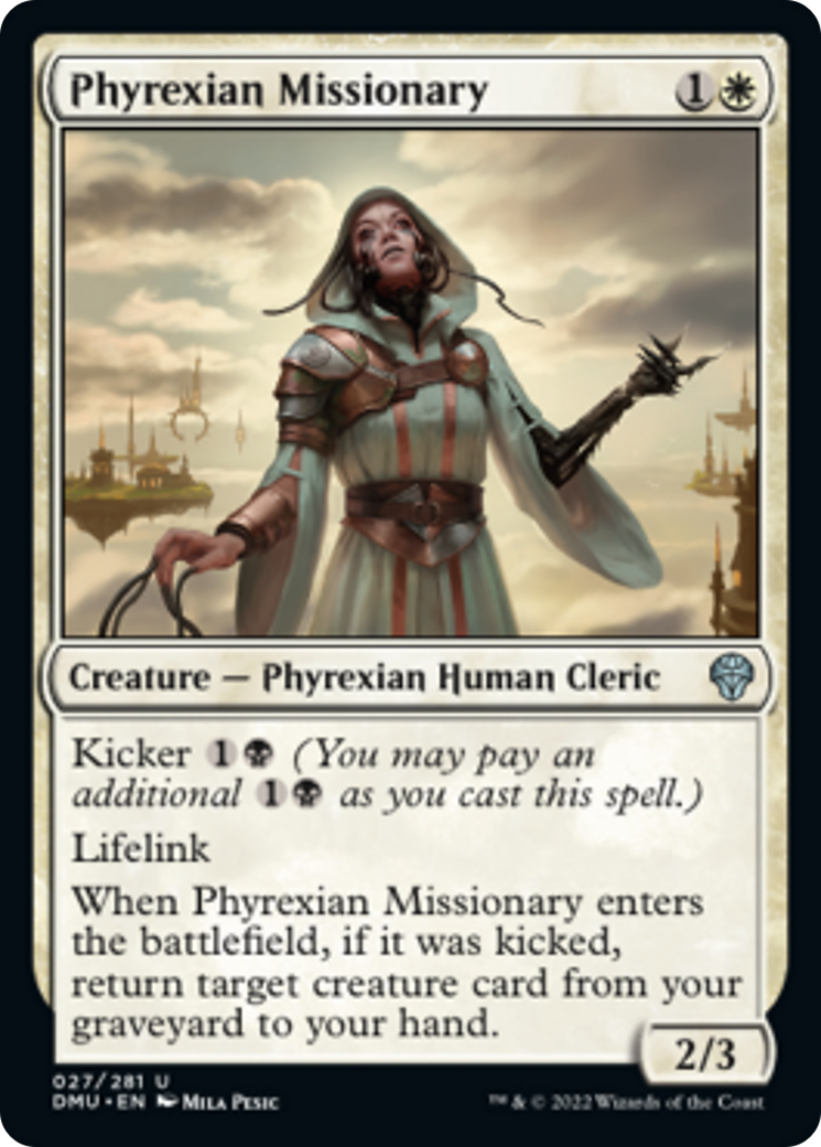 Phyrexian Missionary Card Image