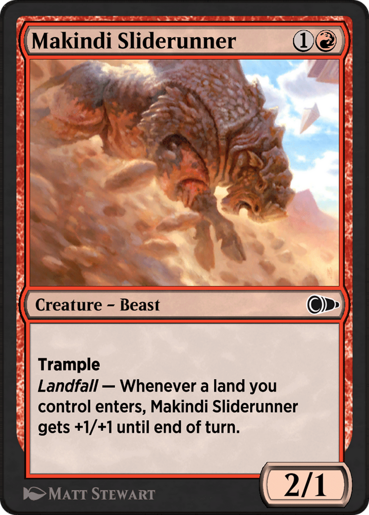 Makindi Sliderunner Card Image