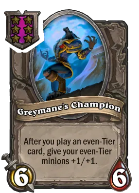 Greymane's Champion Card Image