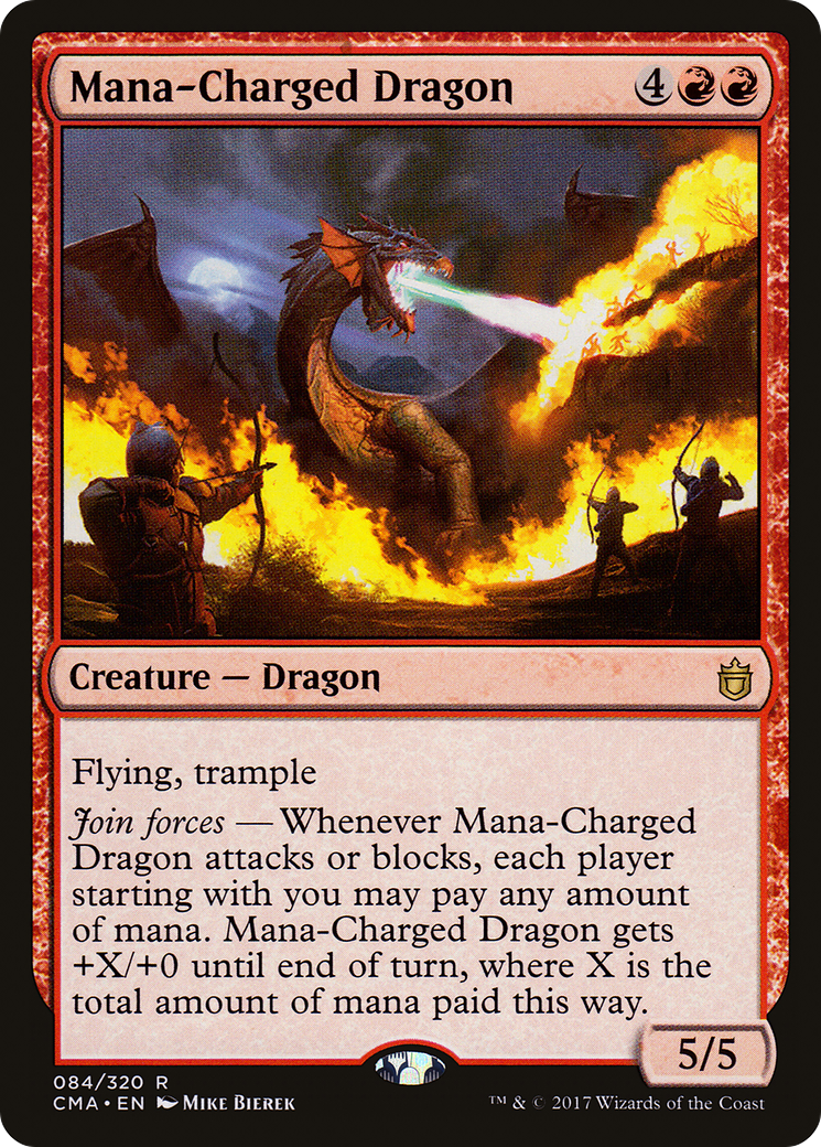Mana-Charged Dragon Card Image