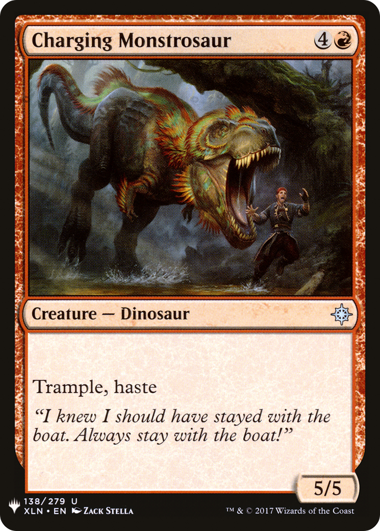 Charging Monstrosaur Card Image