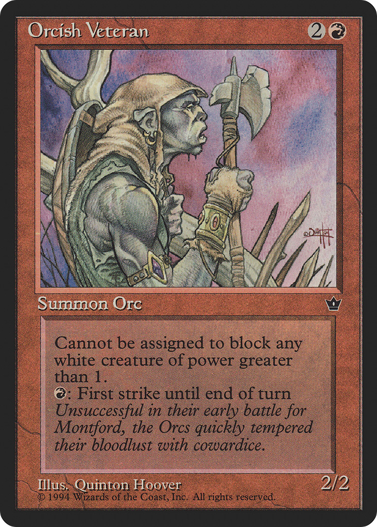 Orcish Veteran Card Image