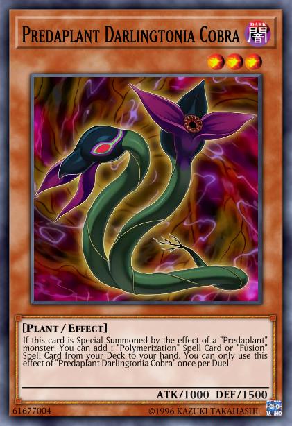 Predaplant Darlingtonia Cobra Card Image