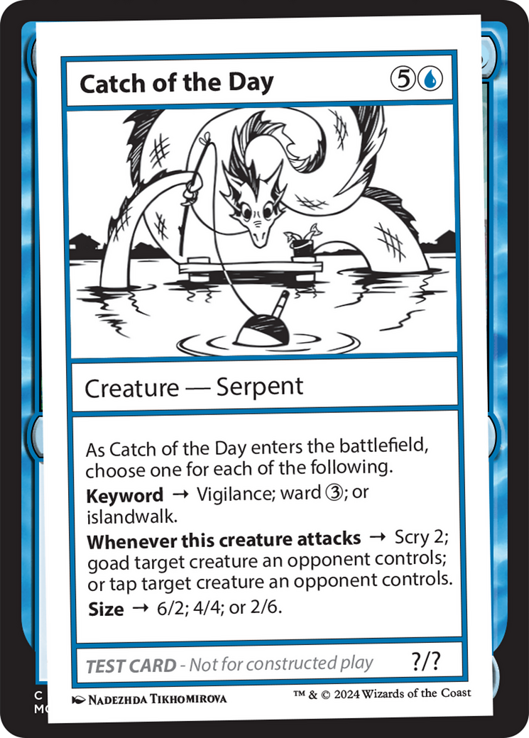 Catch of the Day Card Image