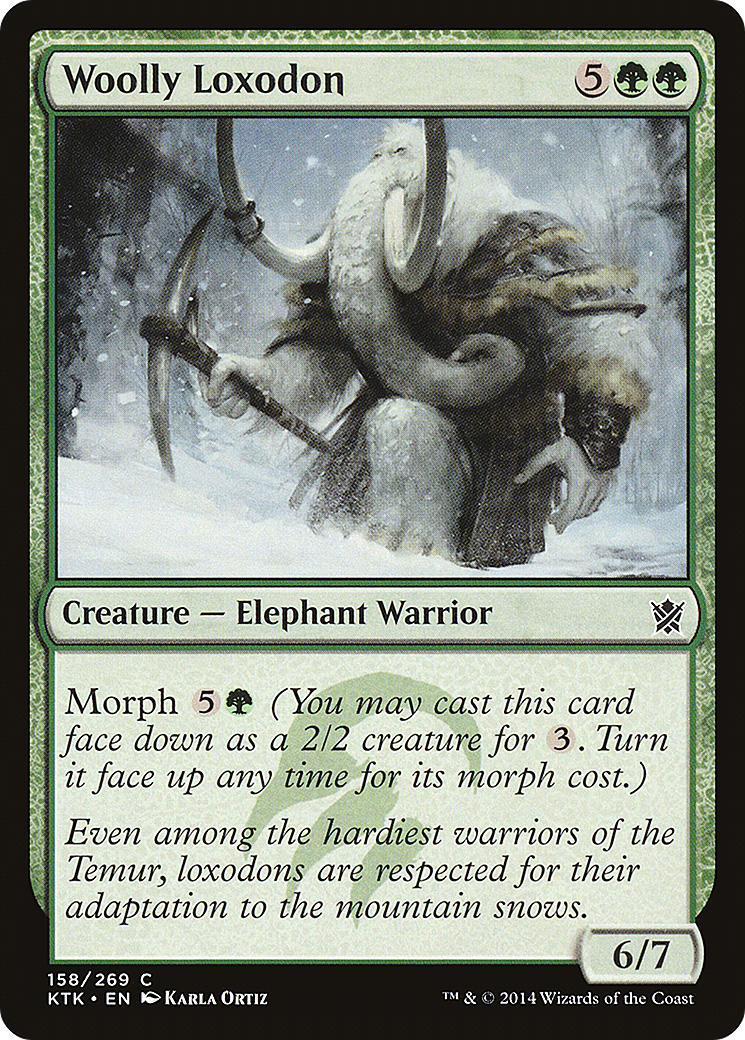 Woolly Loxodon Card Image