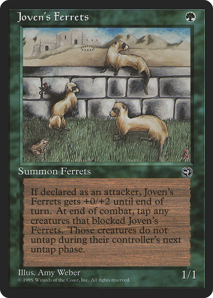 Joven's Ferrets Card Image