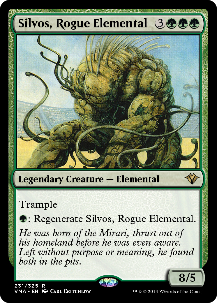 Silvos, Rogue Elemental Card Image