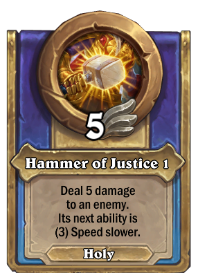Hammer of Justice 1 Card Image