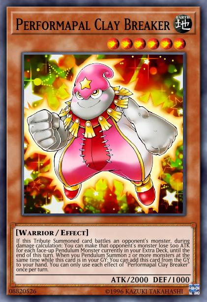 Performapal Clay Breaker Card Image