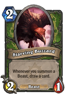 Starving Buzzard Card Image