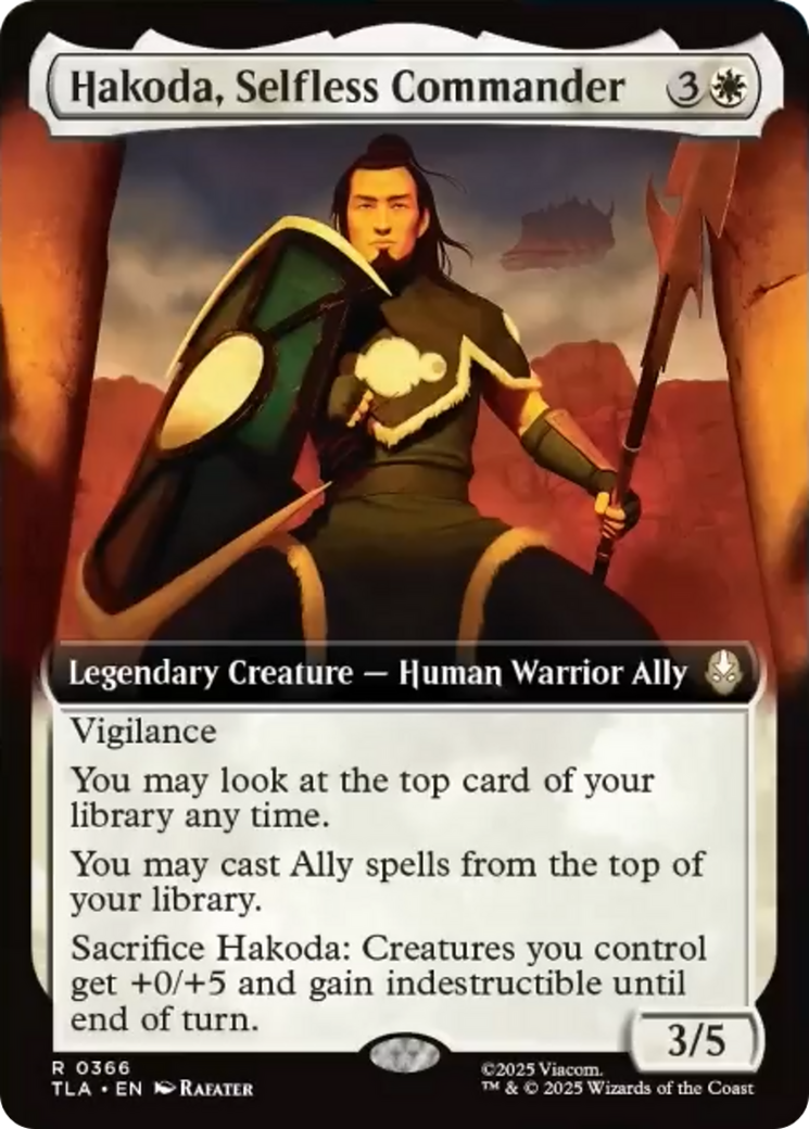 Hakoda, Selfless Commander Card Image