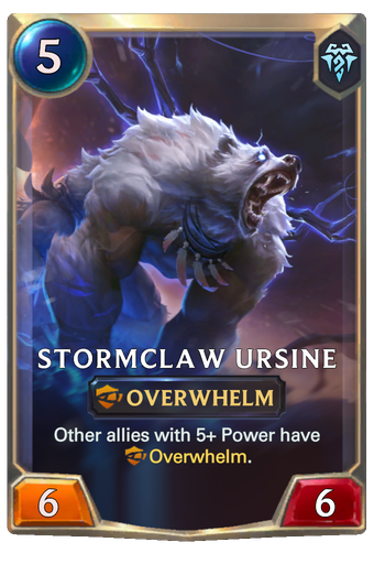 Stormclaw Ursine Card Image