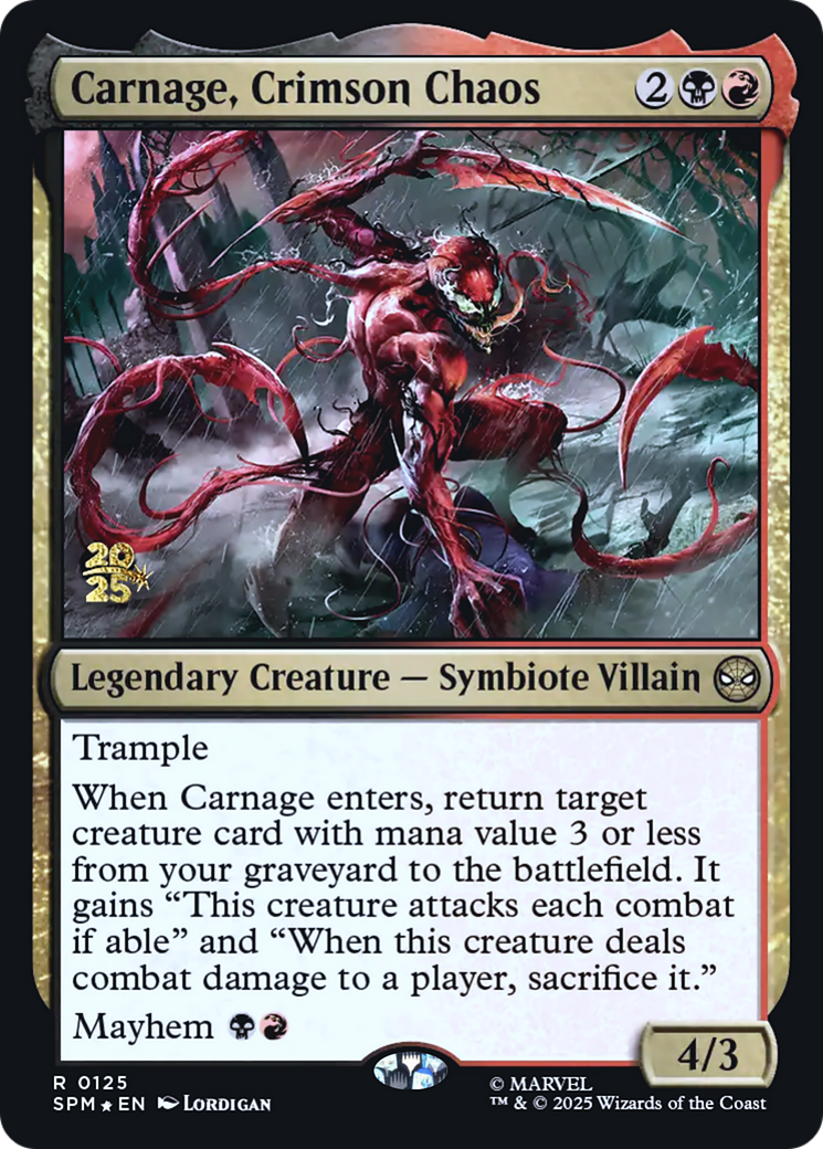 Carnage, Crimson Chaos Card Image