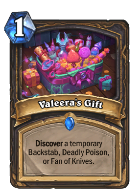 Valeera's Gift Card Image