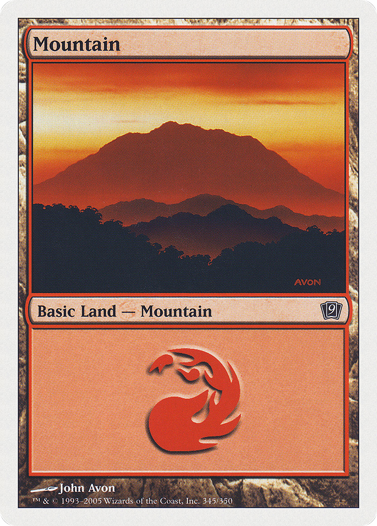 Mountain Card Image