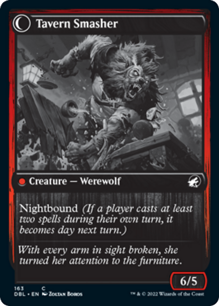 Tavern Ruffian // Tavern Smasher Card Image