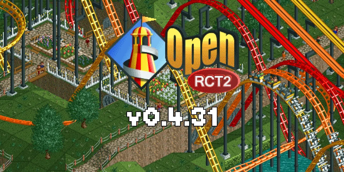 OpenRCT2 v0.4.31 Has Been Released - Bug Fixes and Quality of Life Updates
