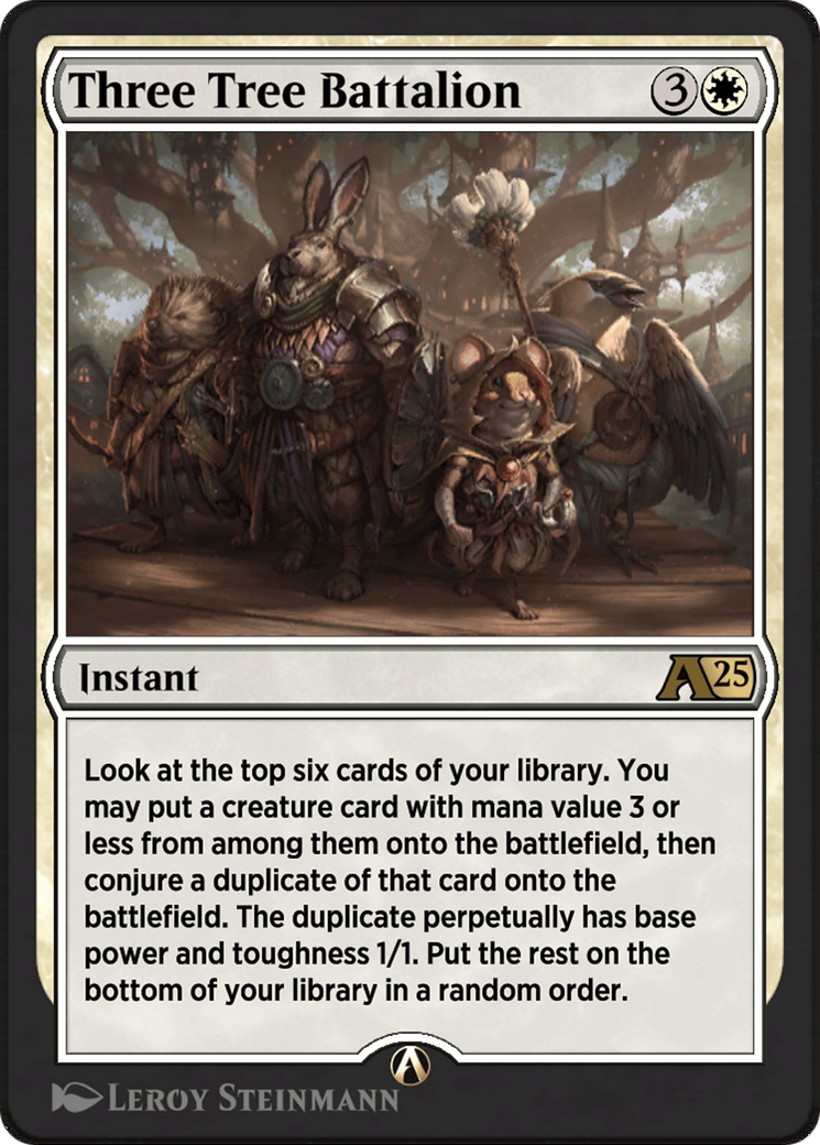 Three Tree Battalion Card Image
