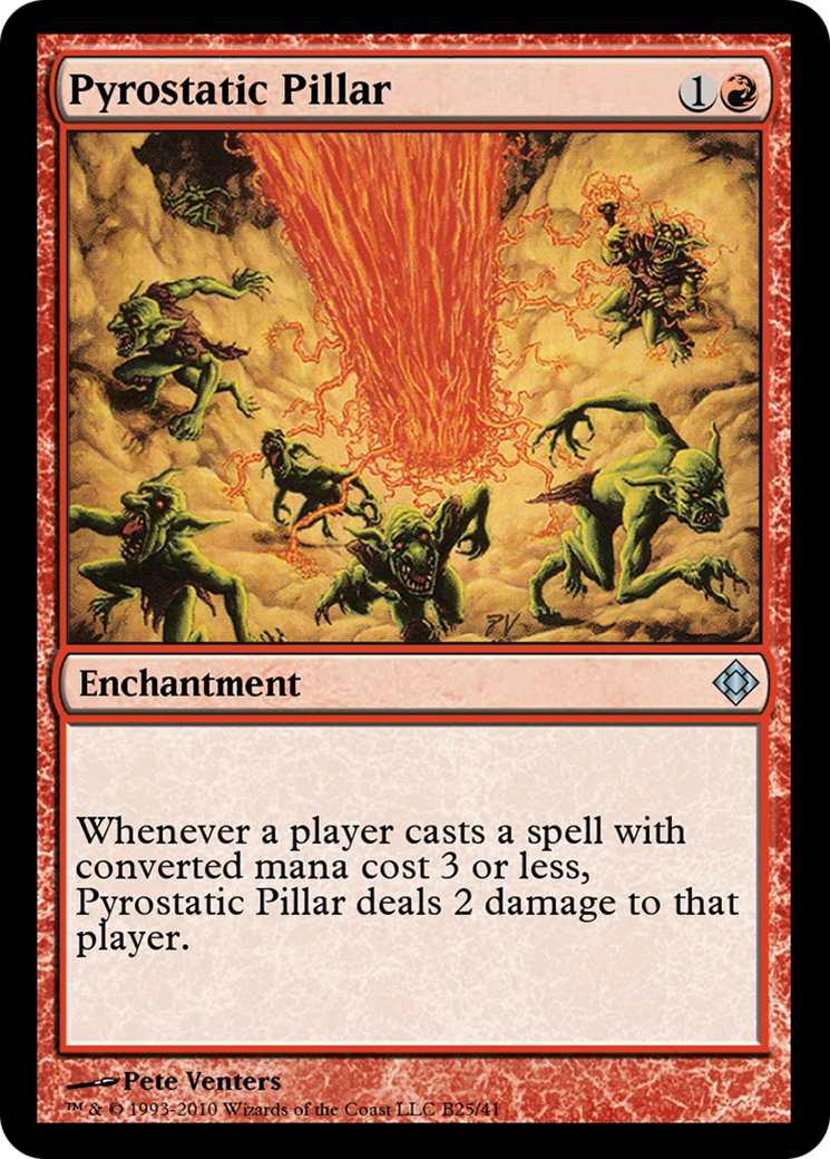 Pyrostatic Pillar Card Image