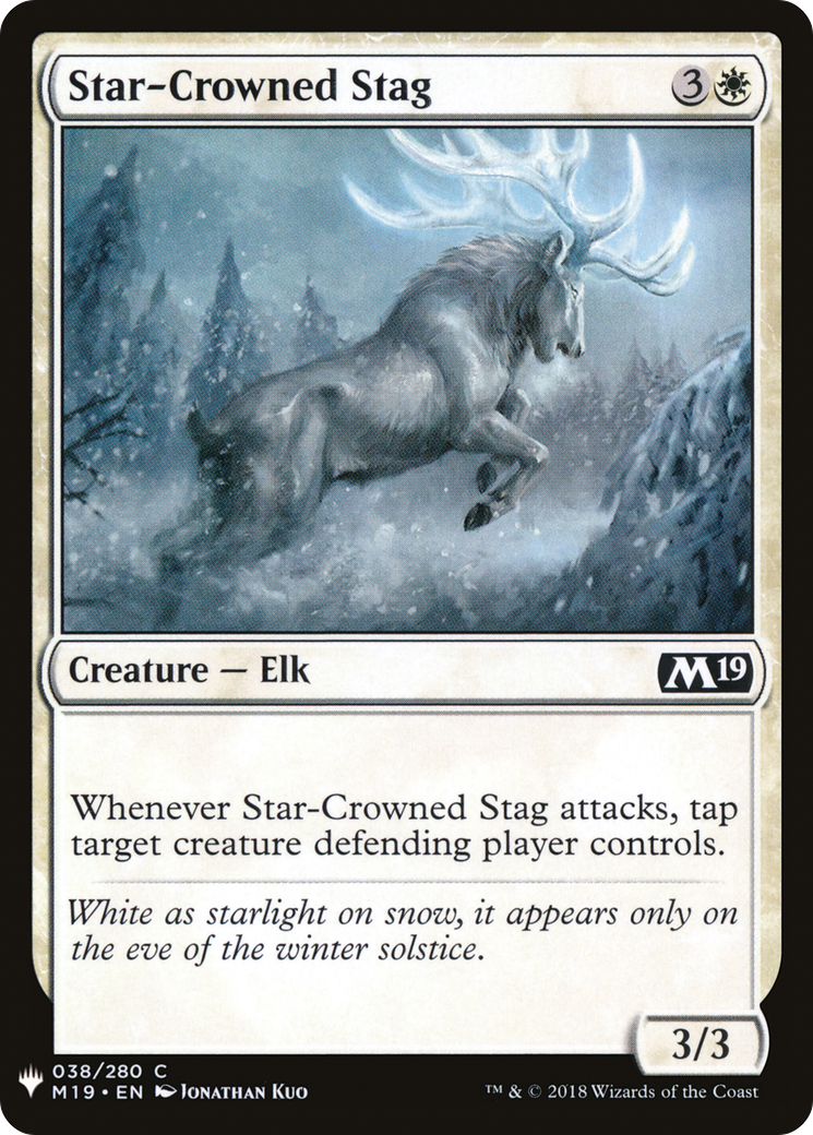 Star-Crowned Stag Card Image