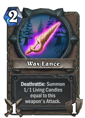 Wax Lance Card Image