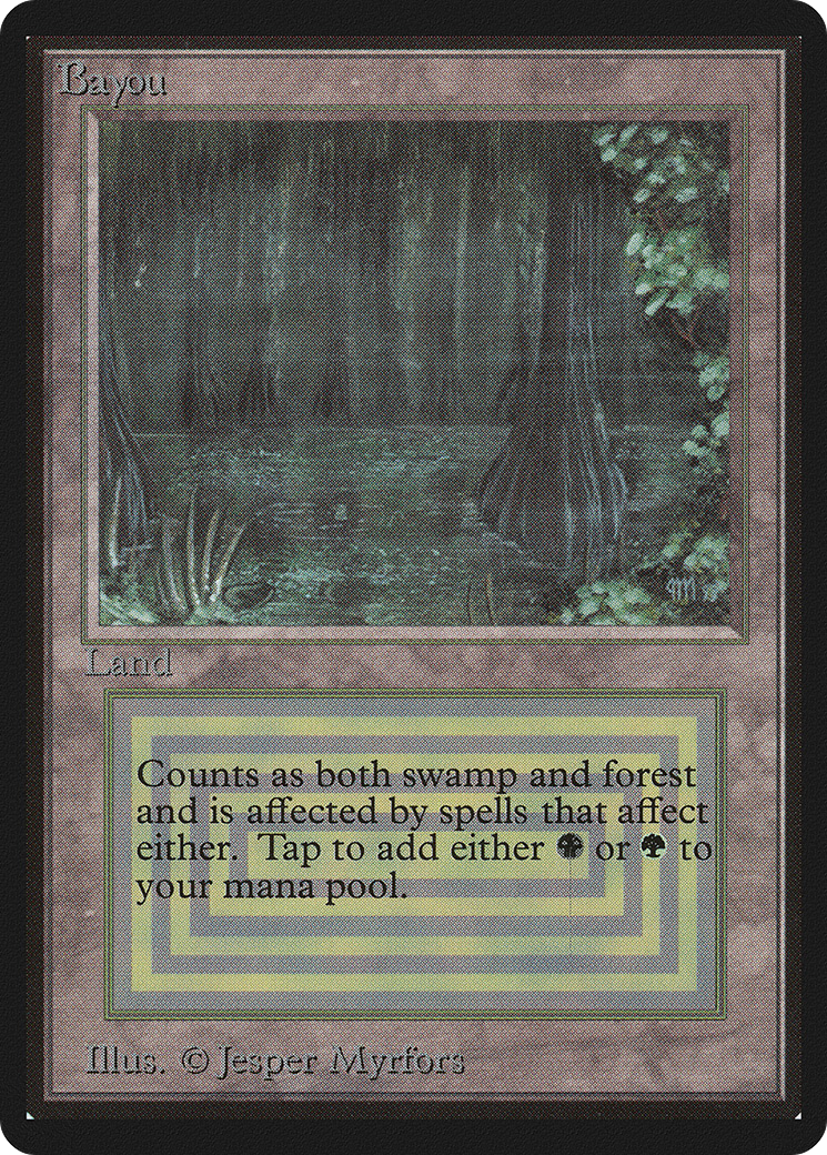 Bayou Card Image