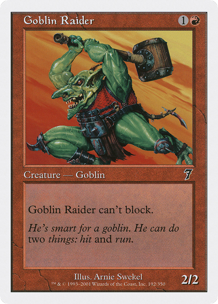 Goblin Raider Card Image