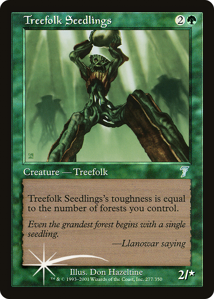 Treefolk Seedlings Card Image