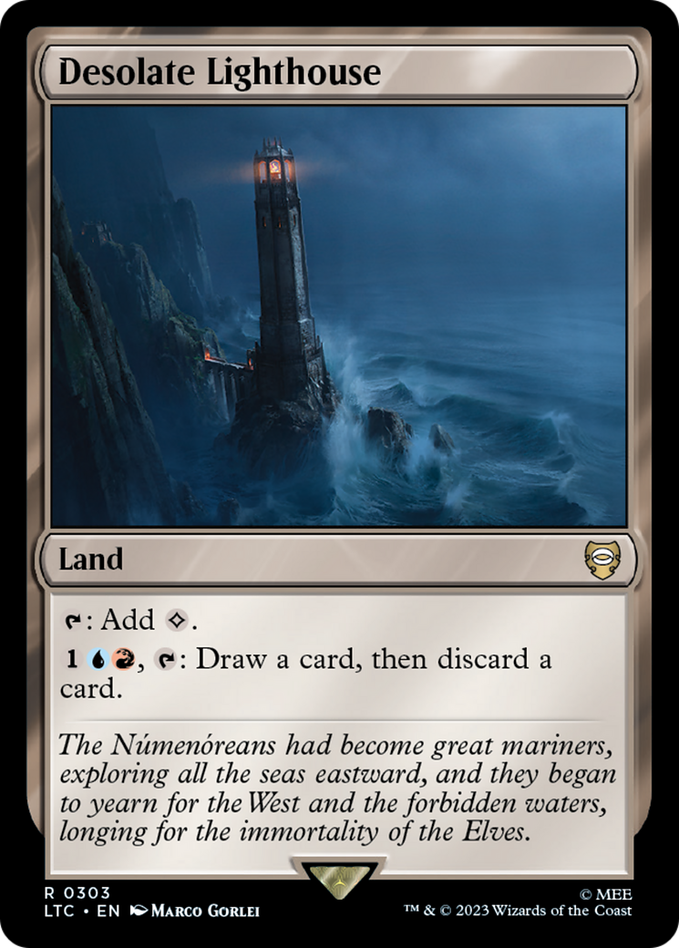 Desolate Lighthouse Card Image