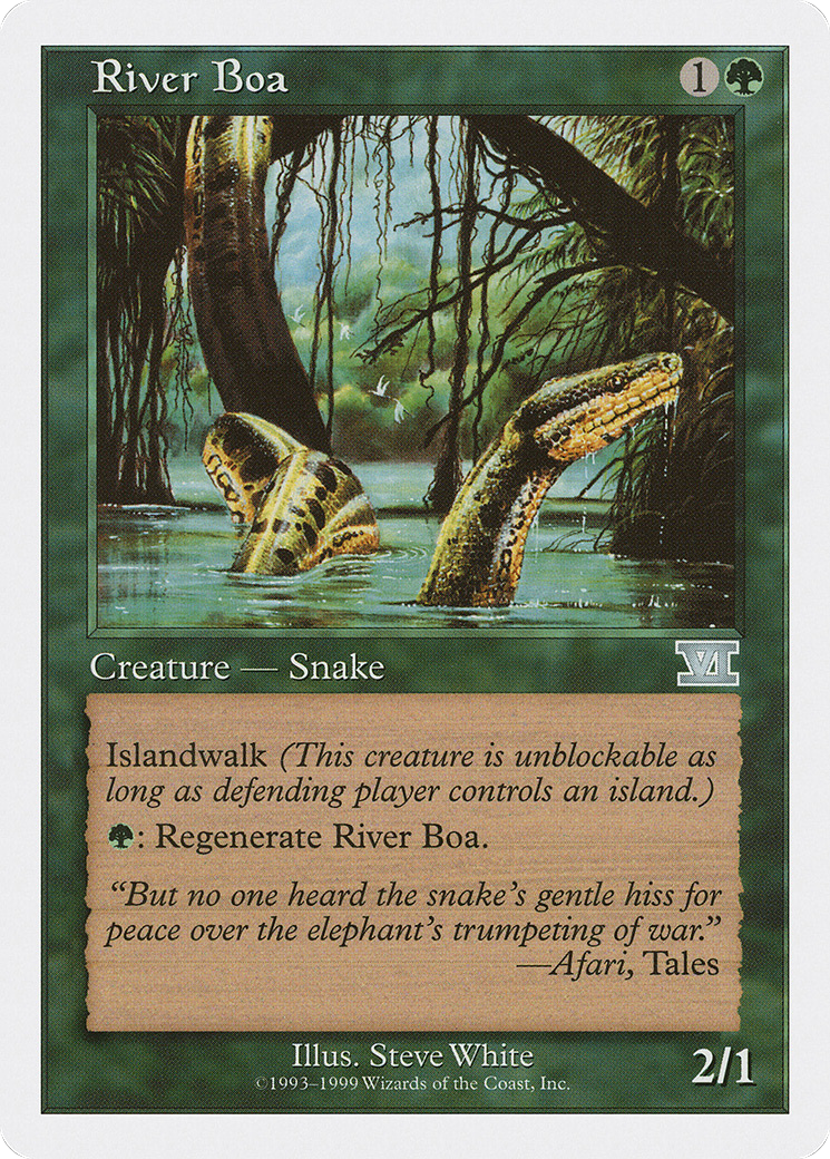 River Boa Card Image