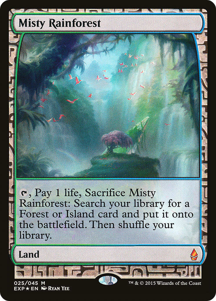 Misty Rainforest Card Image