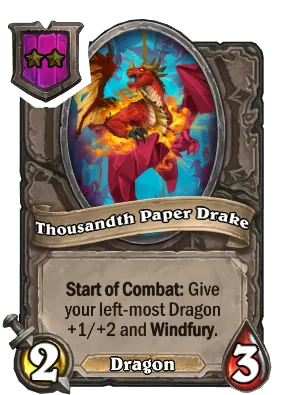 Thousandth Paper Drake Card Image