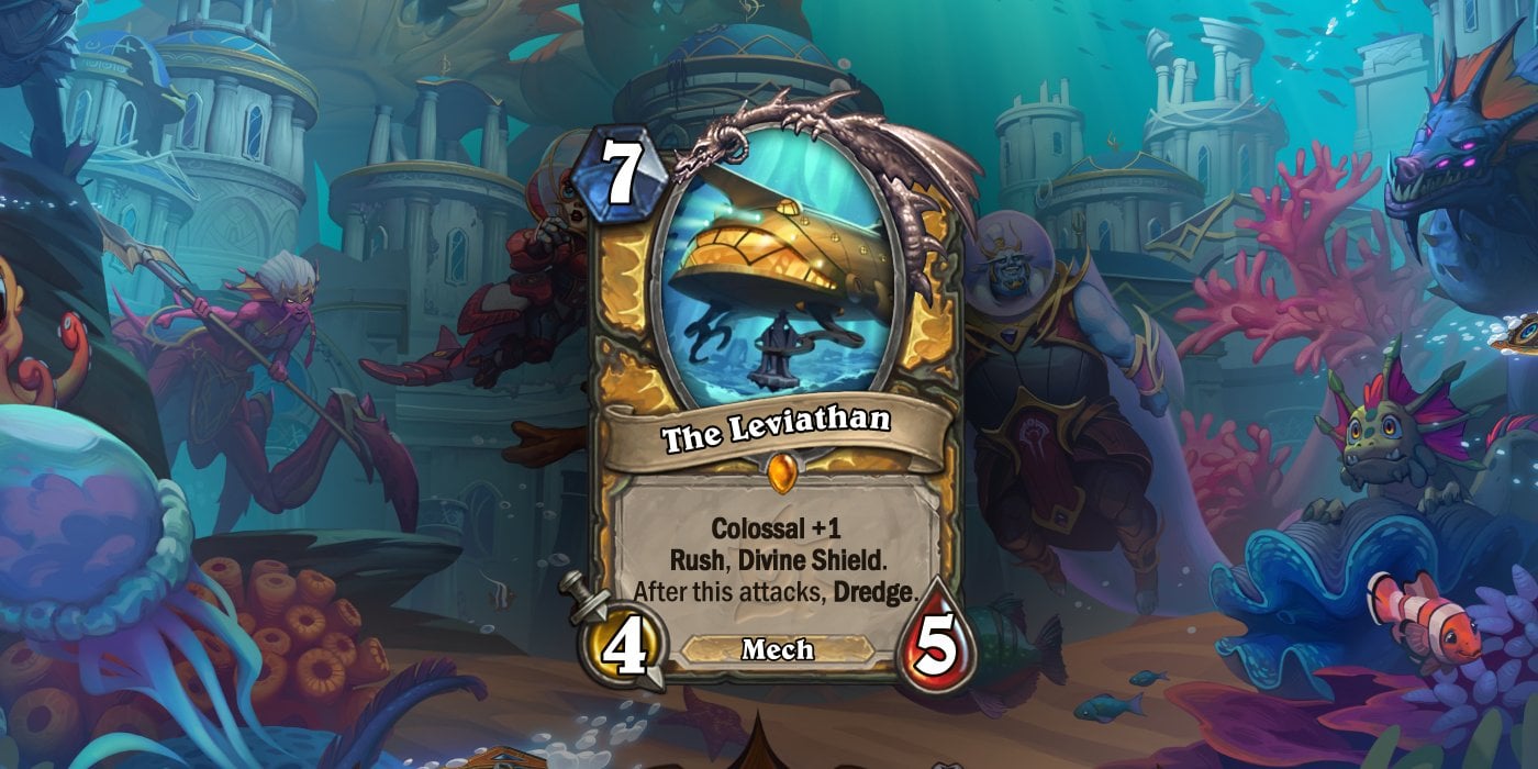 The Leviathan is a New Legendary Paladin Card Revealed by Terra Game On for Voyage to the Sunken City