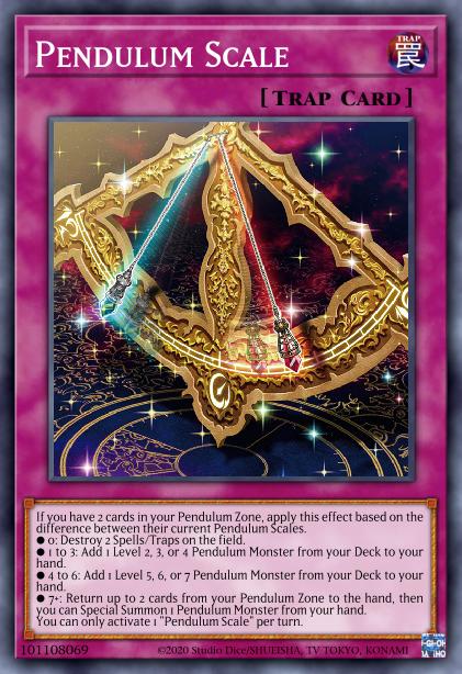 Pendulum Scale Yu-Gi-Oh Card, Art 2