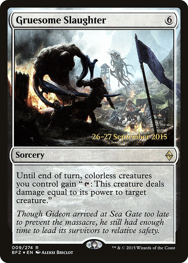 Gruesome Slaughter Card Image