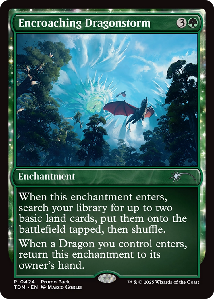 Encroaching Dragonstorm Card Image