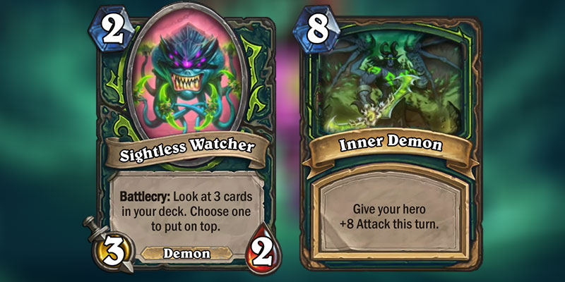 Blizzard Reveals Four New Demon Hunter Cards - 2 Basic & 2 Legendary Initiates via a Hearthside Chat