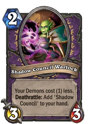 Shadow Council Warlock Card Image