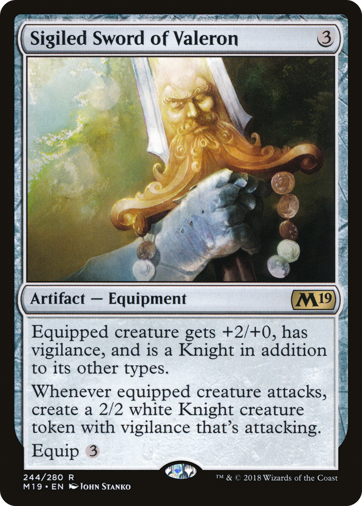 Sigiled Sword of Valeron Card Image