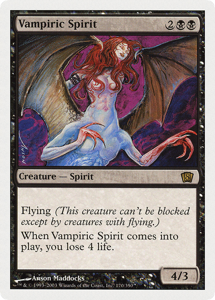 Vampiric Spirit Card Image