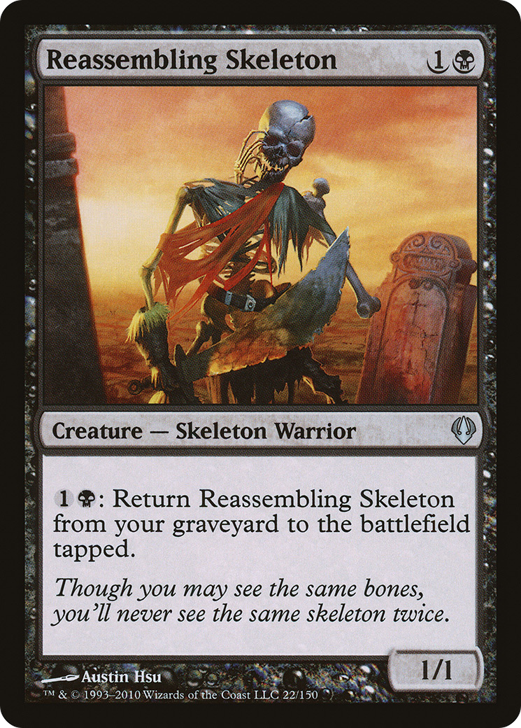 Reassembling Skeleton Card Image