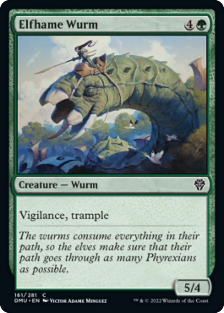 Elfhame Wurm Card Image