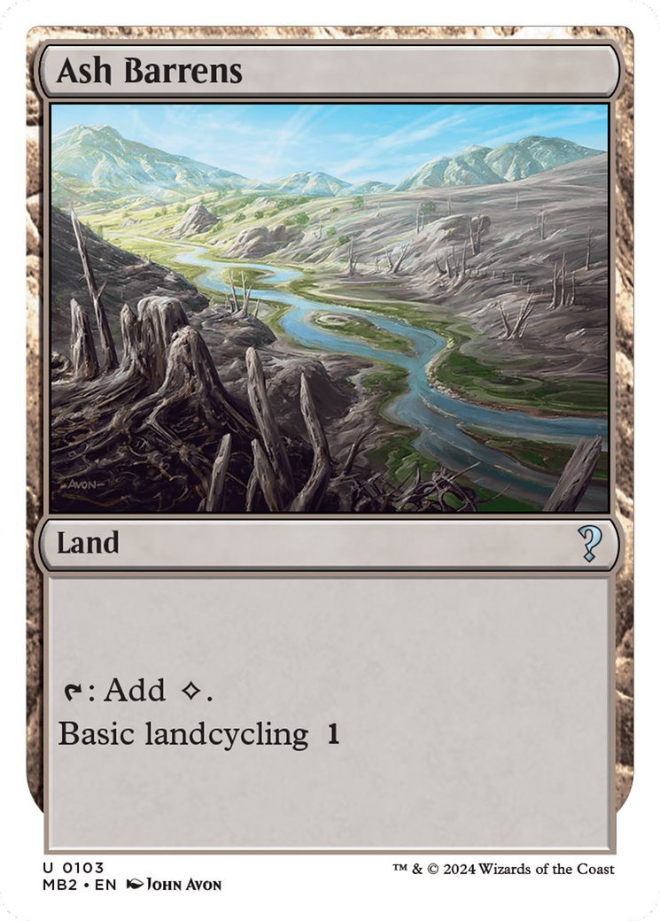 Ash Barrens Card Image