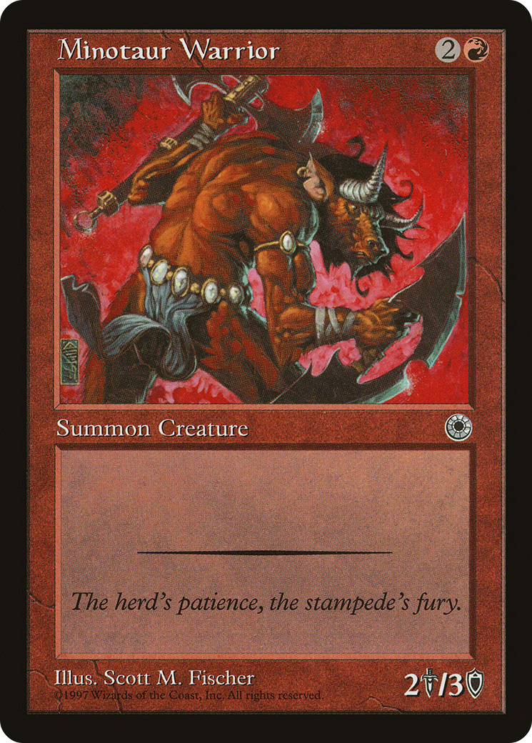 Minotaur Warrior Card Image