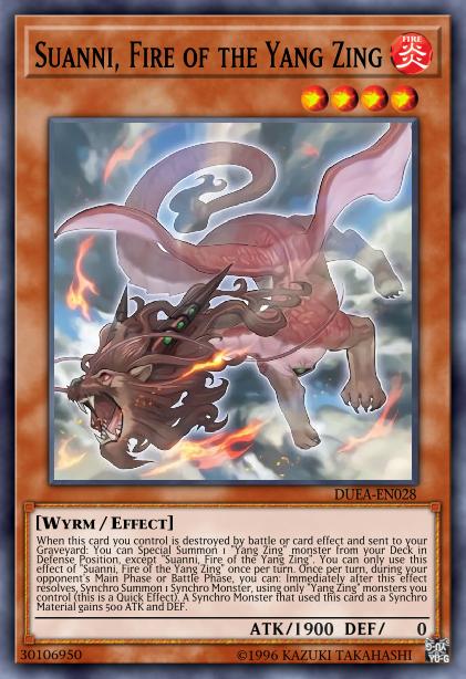 Suanni, Fire of the Yang Zing Card Image