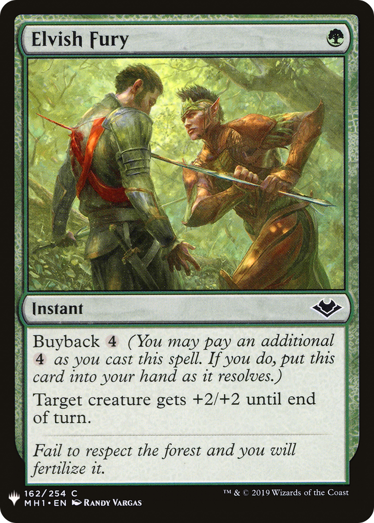 Elvish Fury Card Image