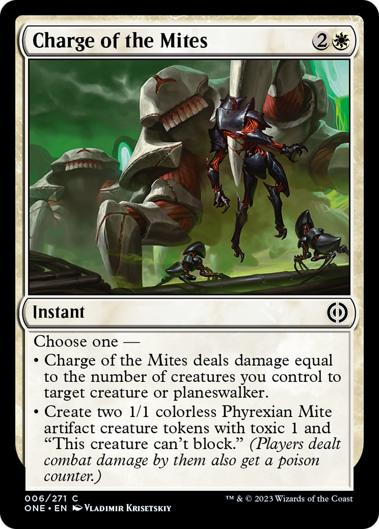 Charge of the Mites Card Image