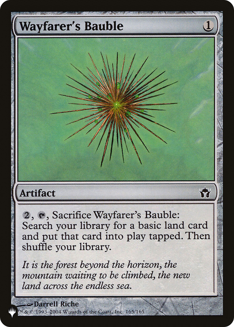 Wayfarer's Bauble Card Image