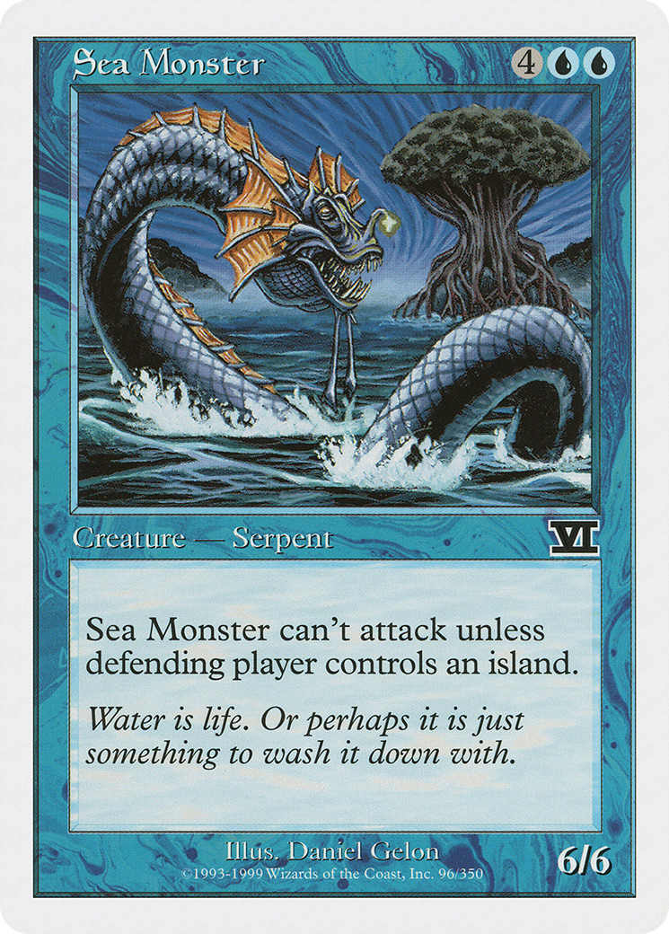 Sea Monster Card Image